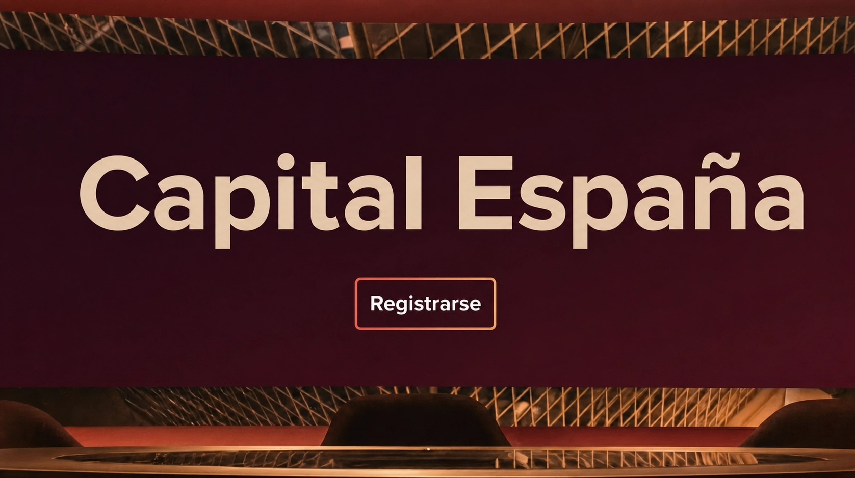 Capital España - Registrarse